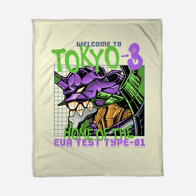 Welcome To Tokyo-None-Fleece-Blanket-momma_gorilla