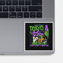 Welcome To Tokyo-None-Glossy-Sticker-momma_gorilla
