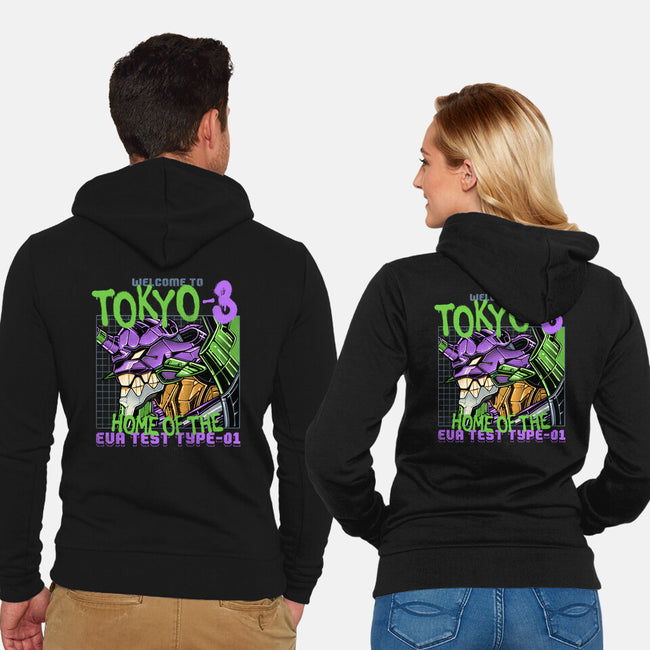 Welcome To Tokyo-Unisex-Zip-Up-Sweatshirt-momma_gorilla