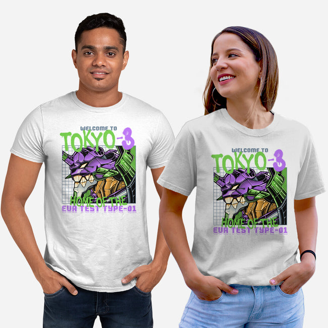 Welcome To Tokyo-Unisex-Basic-Tee-momma_gorilla