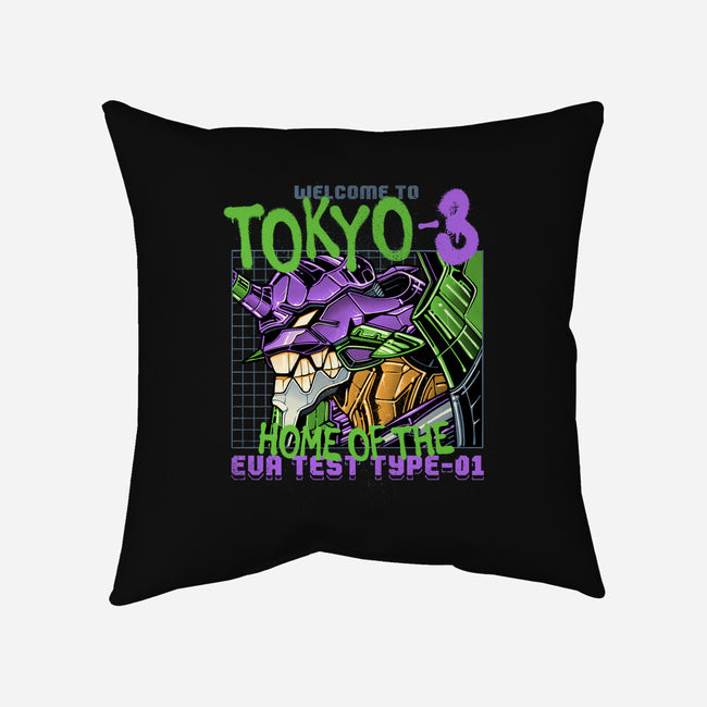 Welcome To Tokyo-None-Removable Cover w Insert-Throw Pillow-momma_gorilla