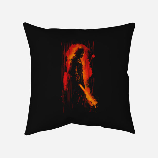 Dark Rain-None-Removable Cover w Insert-Throw Pillow-kharmazero