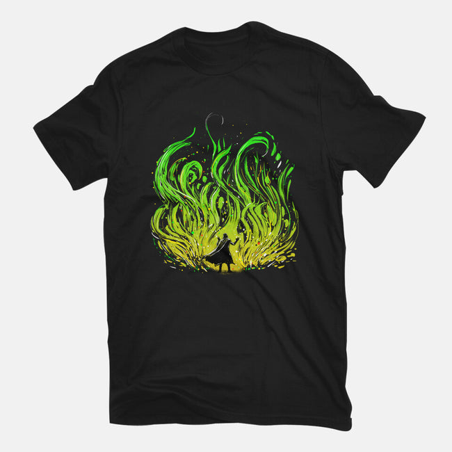 Dark Side Of The Garden-Unisex-Basic-Tee-kharmazero