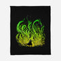 Dark Side Of The Garden-None-Fleece-Blanket-kharmazero