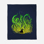 Dark Side Of The Garden-None-Fleece-Blanket-kharmazero