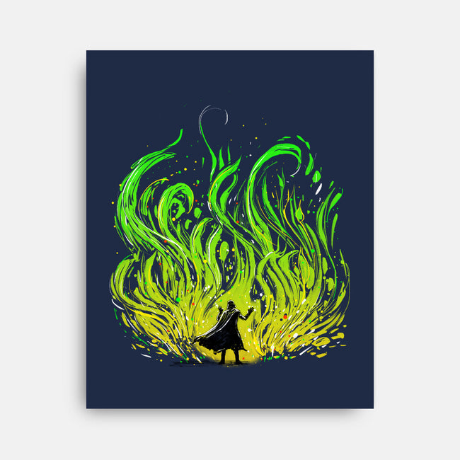 Dark Side Of The Garden-None-Stretched-Canvas-kharmazero