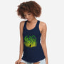 Dark Side Of The Garden-Womens-Racerback-Tank-kharmazero