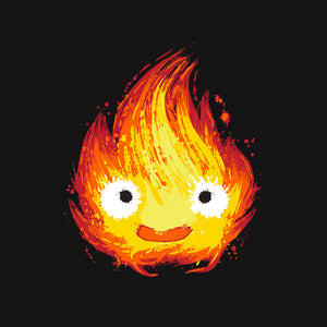 Fire Demon Painting