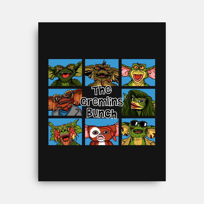 The Gremlins Bunch-None-Stretched-Canvas-jasesa