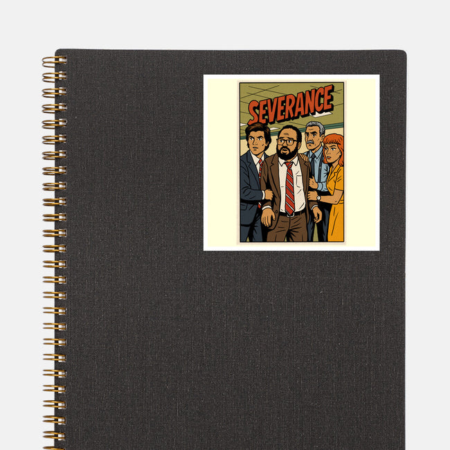 Severance Comics-None-Glossy-Sticker-GedWorks