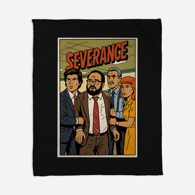Severance Comics-None-Fleece-Blanket-GedWorks