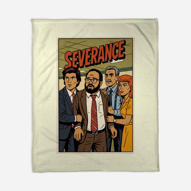 Severance Comics-None-Fleece-Blanket-GedWorks