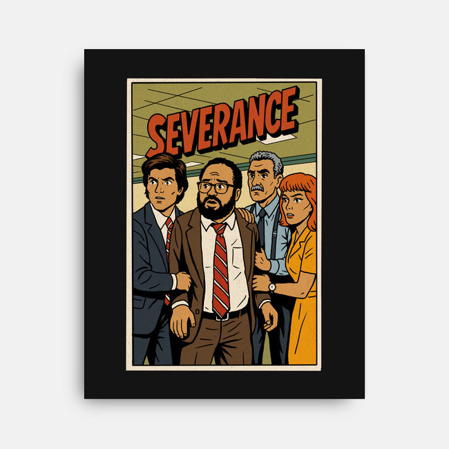 Severance Comics-None-Stretched-Canvas-GedWorks