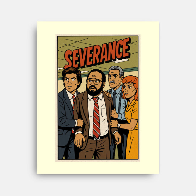 Severance Comics-None-Stretched-Canvas-GedWorks