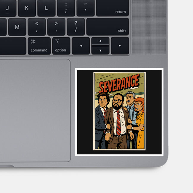 Severance Comics-None-Glossy-Sticker-GedWorks