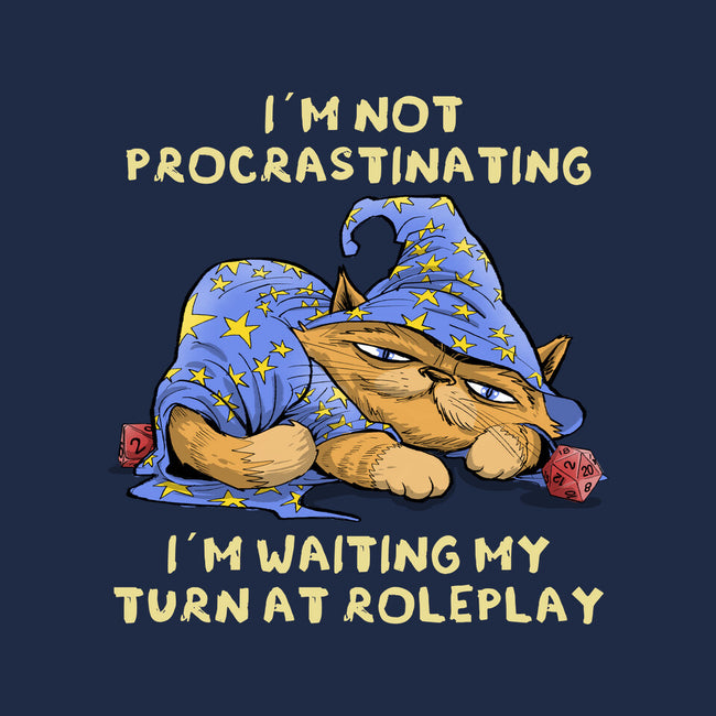 Waiting My Turn-None-Polyester-Shower Curtain-zascanauta