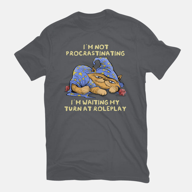 Waiting My Turn-Unisex-Basic-Tee-zascanauta