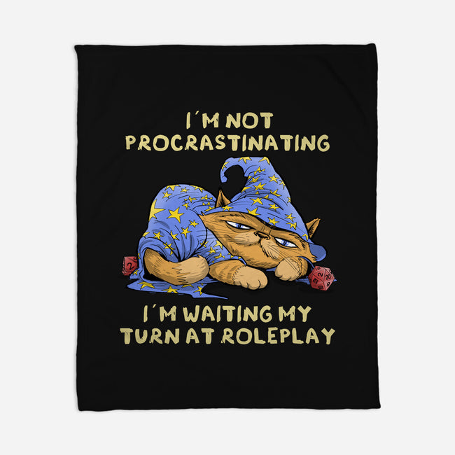 Waiting My Turn-None-Fleece-Blanket-zascanauta