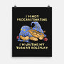Waiting My Turn-None-Matte-Poster-zascanauta