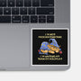 Waiting My Turn-None-Glossy-Sticker-zascanauta