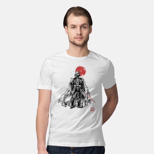 Dark Lord Sumi-E-Mens-Premium-Tee-Astrobot Invention
