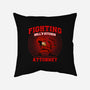 Fighting Attorney-None-Removable Cover w Insert-Throw Pillow-joerawks