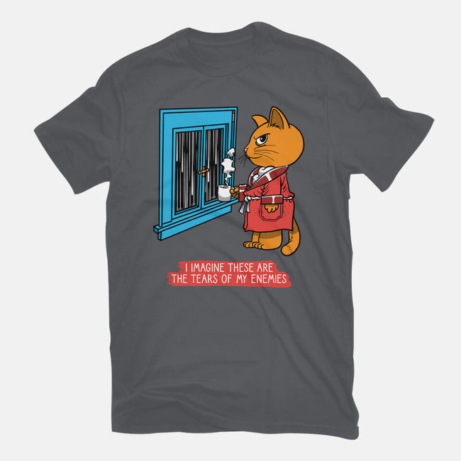 Thoughts On A Rainy Day-Unisex-Basic-Tee-imisko