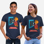 Thoughts On A Rainy Day-Unisex-Basic-Tee-imisko