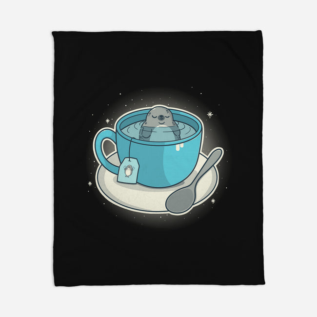 Seal Tea-None-Fleece-Blanket-Freecheese