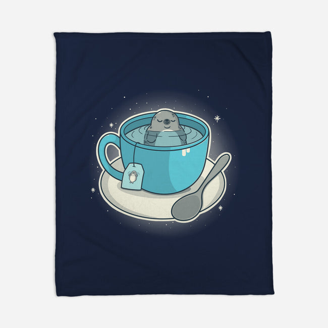Seal Tea-None-Fleece-Blanket-Freecheese