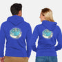 Seal Tea-Unisex-Zip-Up-Sweatshirt-Freecheese