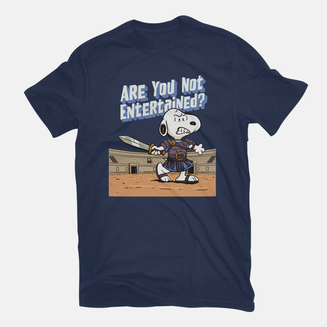 The Warrior Beagle-Unisex-Basic-Tee-P1yu5h