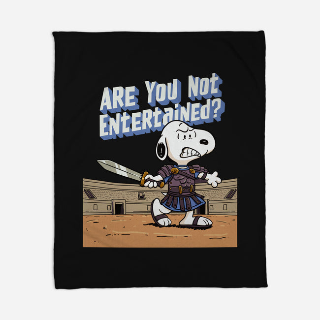 The Warrior Beagle-None-Fleece-Blanket-P1yu5h