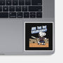 The Warrior Beagle-None-Glossy-Sticker-P1yu5h