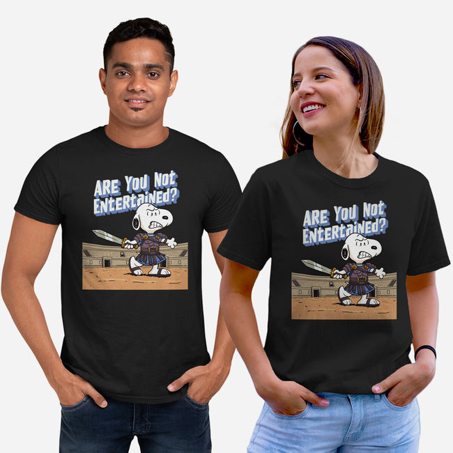 The Warrior Beagle-Unisex-Basic-Tee-P1yu5h