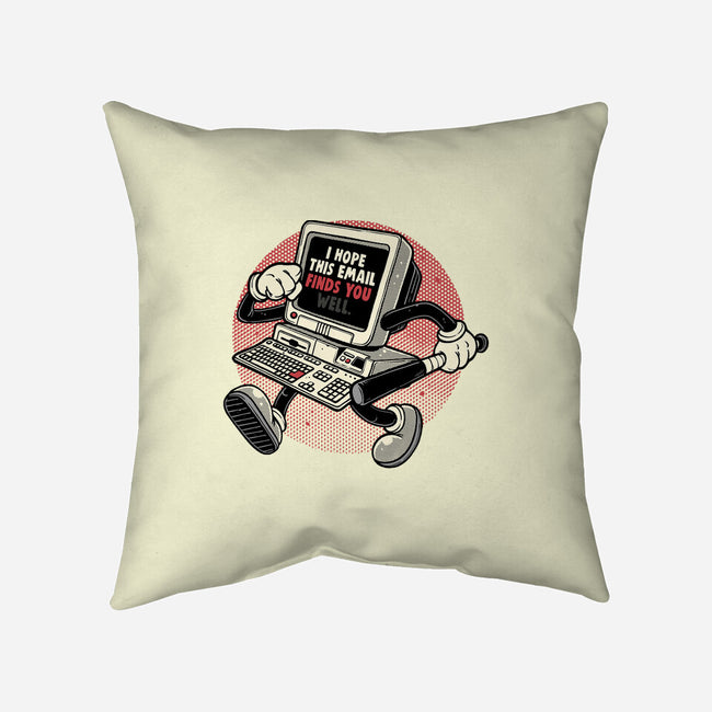 This Email Finds You-None-Removable Cover w Insert-Throw Pillow-momma_gorilla