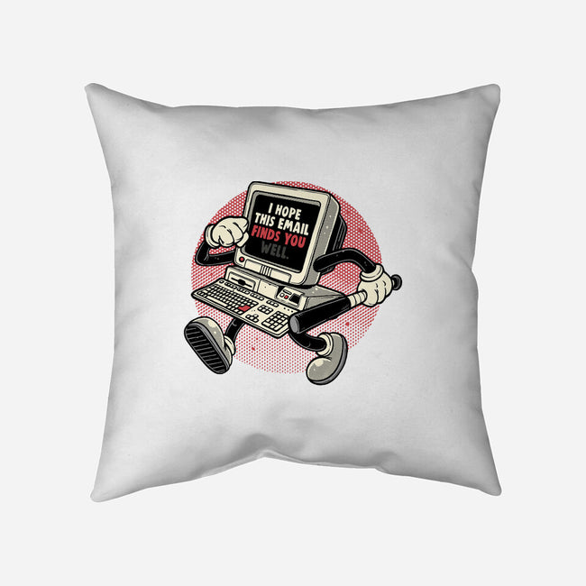 This Email Finds You-None-Removable Cover w Insert-Throw Pillow-momma_gorilla