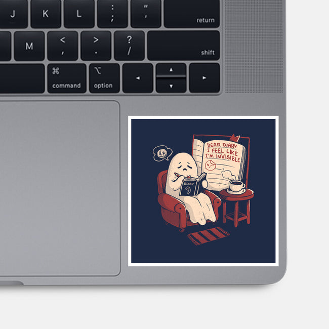 Feeling Invisible-None-Glossy-Sticker-eduely