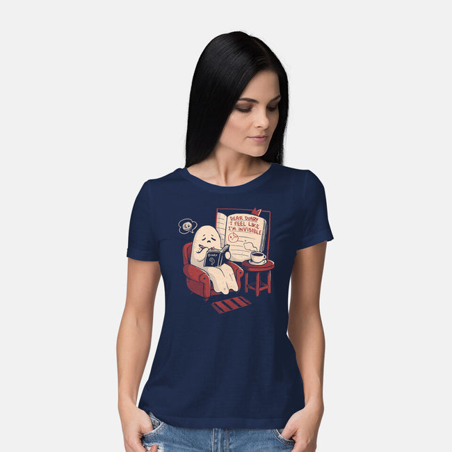 Feeling Invisible-Womens-Basic-Tee-eduely