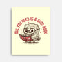 Owl You Need Is A Good Book-None-Stretched-Canvas-koalastudio