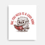Owl You Need Is A Good Book-None-Stretched-Canvas-koalastudio
