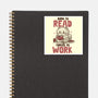 Born To Read Forced To Work-None-Glossy-Sticker-koalastudio