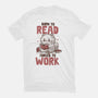 Born To Read Forced To Work-Mens-Premium-Tee-koalastudio