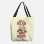 Born To Read Forced To Work-None-Basic Tote-Bag-koalastudio