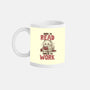 Born To Read Forced To Work-None-Mug-Drinkware-koalastudio