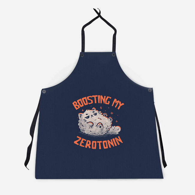 Boosting My Zerotonin-Unisex-Kitchen-Apron-koalastudio