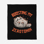Boosting My Zerotonin-None-Fleece-Blanket-koalastudio