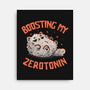 Boosting My Zerotonin-None-Stretched-Canvas-koalastudio