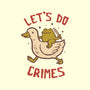 Let's Do Crimes-None-Removable Cover w Insert-Throw Pillow-koalastudio