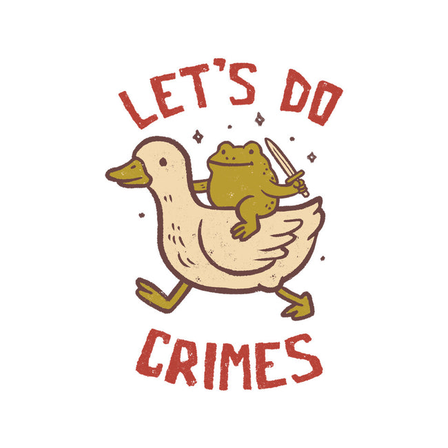 Let's Do Crimes-None-Drawstring-Bag-koalastudio